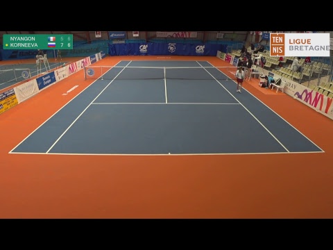 NYANGON Beverley Aaliyah (FRA) VS KORNEEVA Alina (RUS) - Open Super 12 Auray 2019