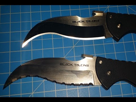 Black Talon VS Brisket: Serrated Or Non-Serrated?