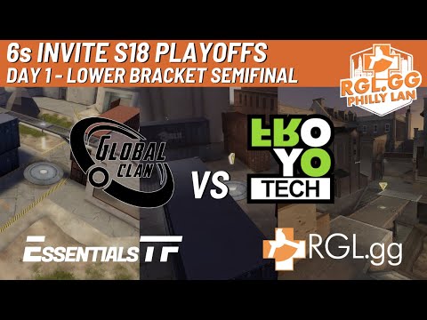 RGL Invite 6s S18 - LAN Playoffs Lower Bracket Semi-Final: GlobalClan vs. froyotech
