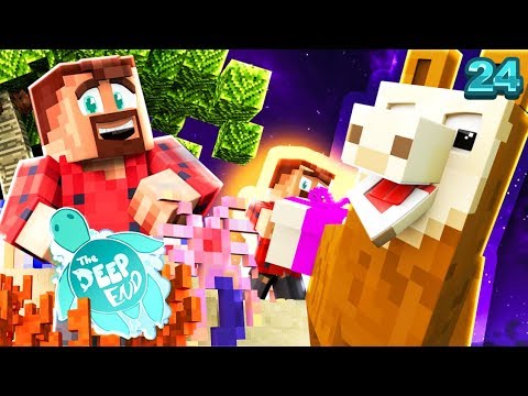 "GIVING JOEY AND FUNNEH GIFTS" | The Deep End Minecraft SMP #24