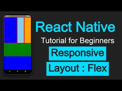 React Native Tutorial 27 Responsive Layout With Flexbox