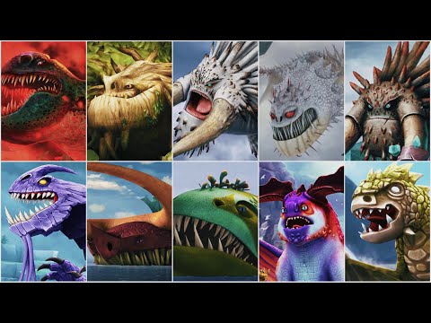 ALL 10 LEGENDARY DRAGONS (Including Elder Sentinel) - Dragons: Rise of Berk | KAIJU GAMER PH