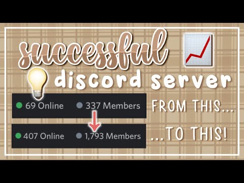 tips to grow a successful discord server | lenility ✰