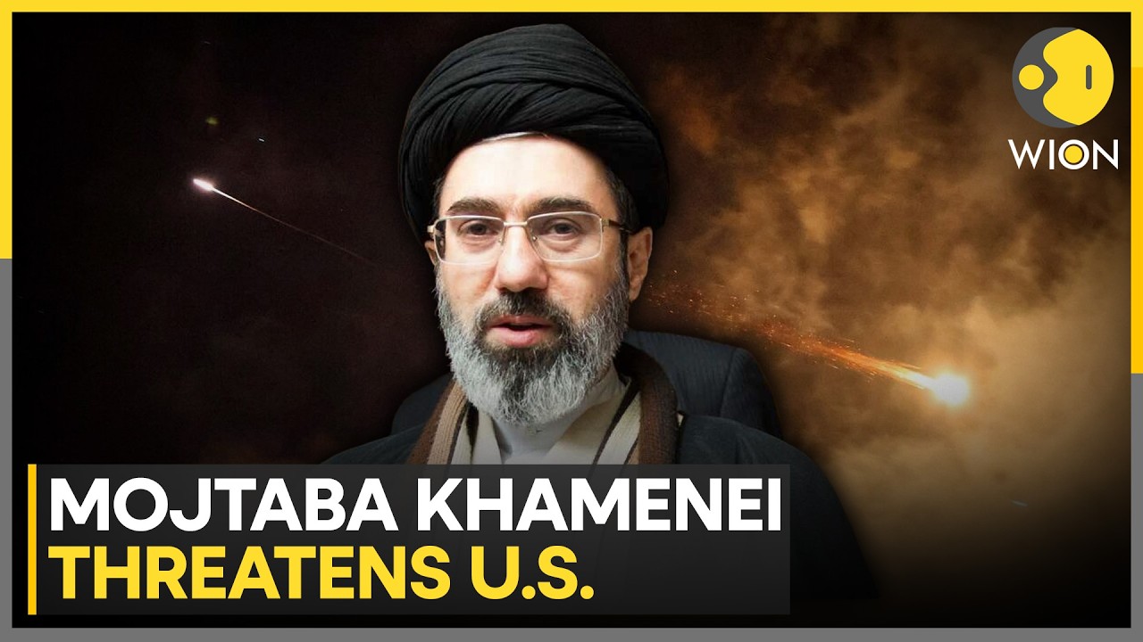 US-Iran War: Iran’s New Leader Mojtaba Khamenei Warns US, Shut Bases Or Face Attacks | WION