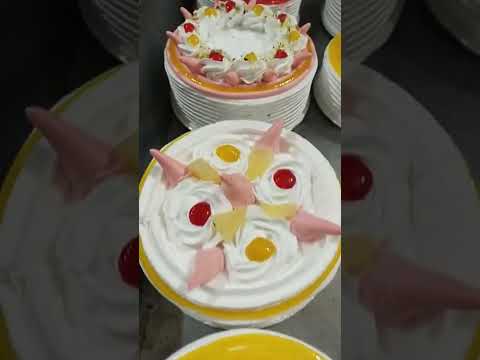 How to make Whip Cream Cake | Decorate cake #viral #shorts