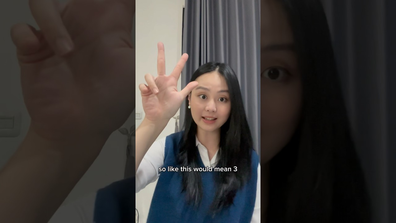 Counting with fingers? 👀 I thought we all did it the same way… #culture