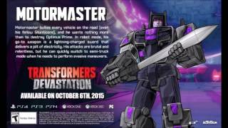 Cover art for Transformers devastation Motormaster ost