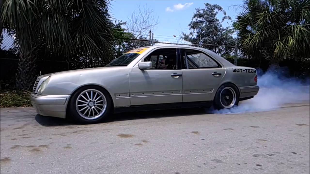 LS1 Swapped Mercedes Benz w210 burnout