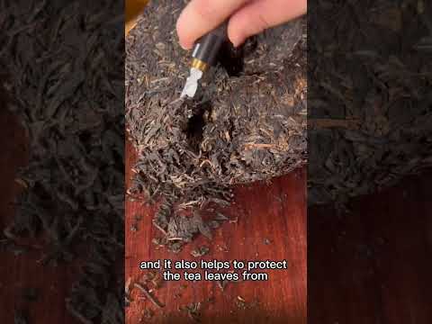 Aged Pu'er tea#tea #teatime #puertea #chinesetea #teatray #teapots #gaiwan #traditional #culture