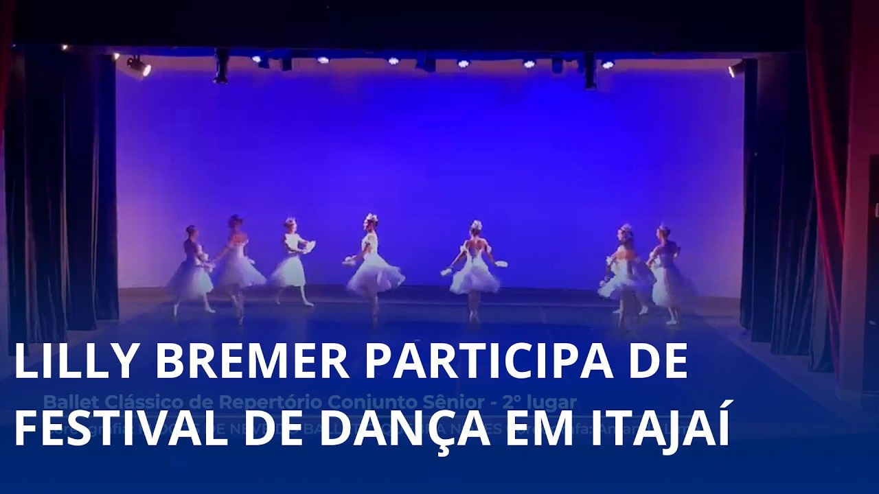 Centro Cultural Lilly Bremer participa de festival de dança em Itajaí e volta com prêmios na bagagem