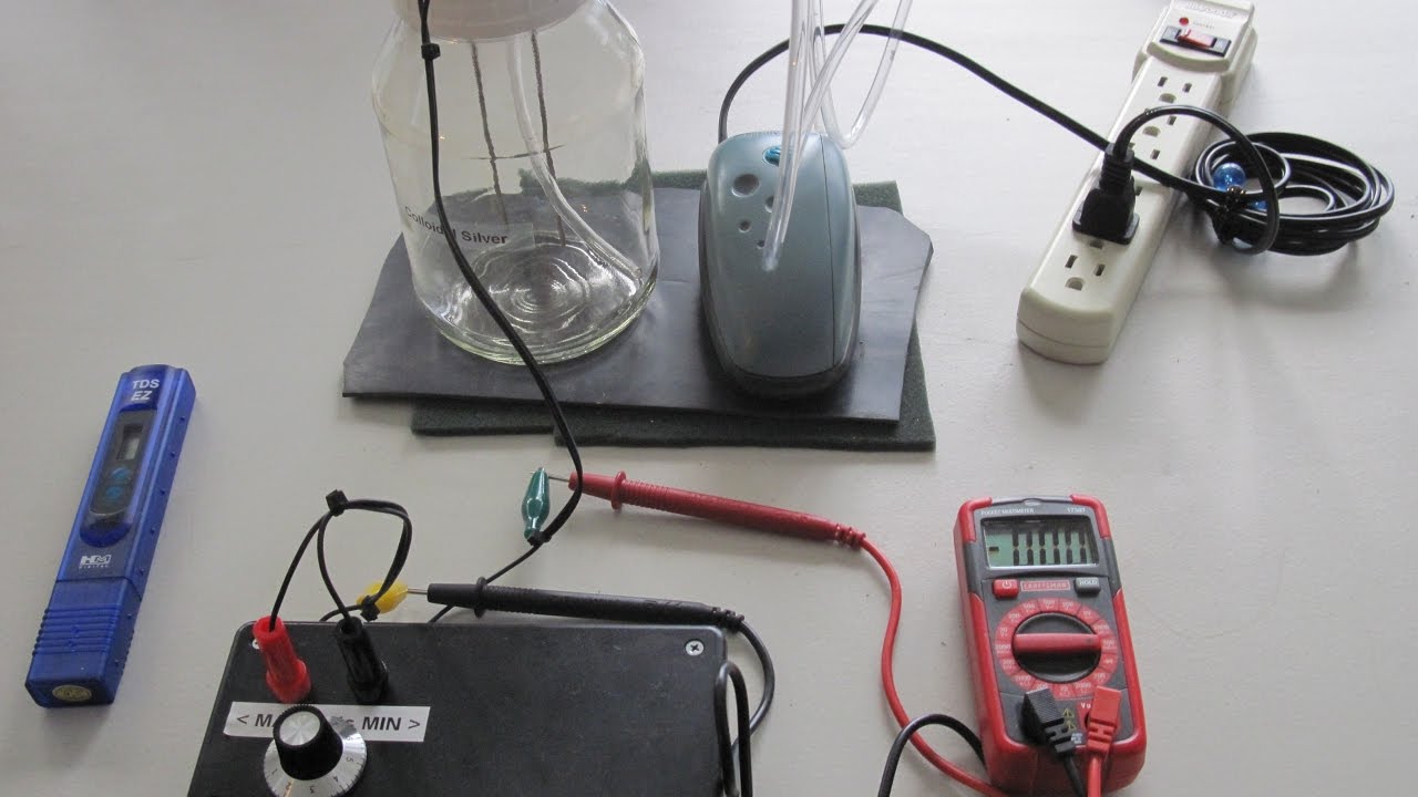 Make Your Own Colloidal Silver For Survivalists and Preppers