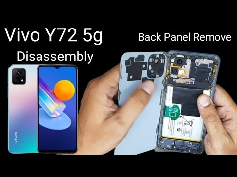 Vivo Y72 5g Disassembly / Back Panel Remove / Battery Remove