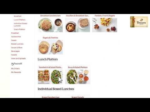 Panera Catering  - Popular Bundles Walk-through Video