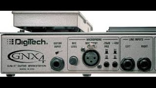 Video thumbnail for Digitech GNX4 Guitar multi effects unit: Vocoder test/demo by Gearfacts