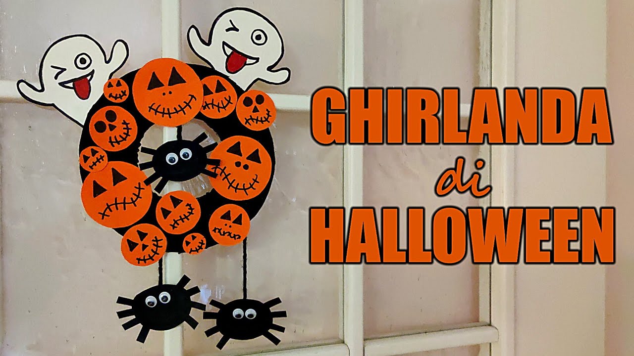 Watch Now 🎃🕷👻 GHIRLANDA DI HALLOWEEN - Decorazioni e Lavoretti di Halloween 👻🕷🎃 🎃🕷👻 GHIRLANDA DI HALLOWEEN - Decorazioni e Lavoretti di Halloween 👻🕷🎃