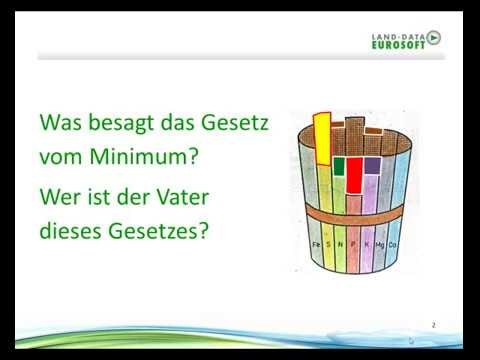 Beschreibung der Wirkungen von Wachstumsfaktoren (Ertragsgesetze)