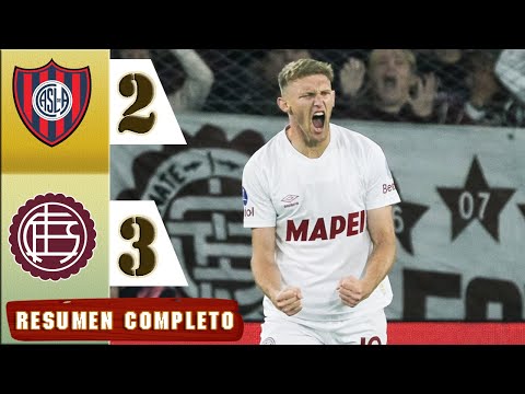 San Lorenzo vs Lanus 2-3 Resumen Y Goles COMPLETO 🔥 Liga Profesional 2026 HD