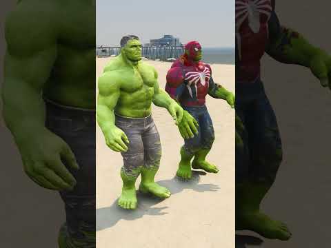 HULK VS VENOM - TEAM BATTLE #shorts