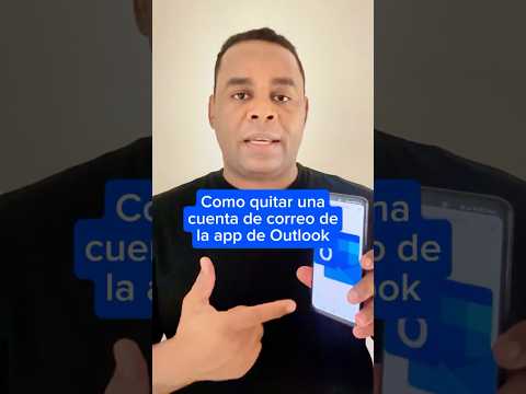 Cómo quitar una cuenta de correo de la app de Outlook