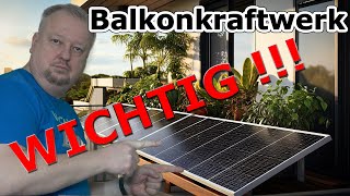 Balkonkraftwerk jetzt kaufen oder auf Solarpaket warten? Stand Privilegierung - BKW mit Photovoltaik