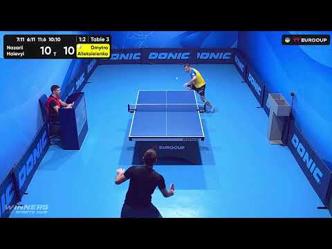 15:55 Nazarii Haievyi - Dmytro Alieksieienko 14.09.2023 TT Euro.Cup Ukraine Master. Table 3