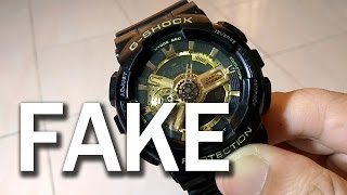 fake vs original g shock