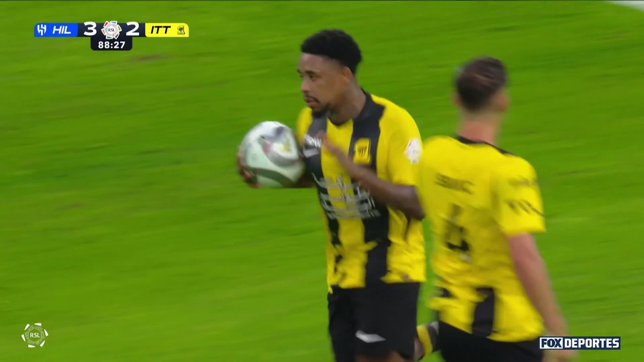GOL DE STEVEN BERGWIJN | Al-Hilal 3-2 Al-Ittihad | Saudi Pro League | Jornada 8