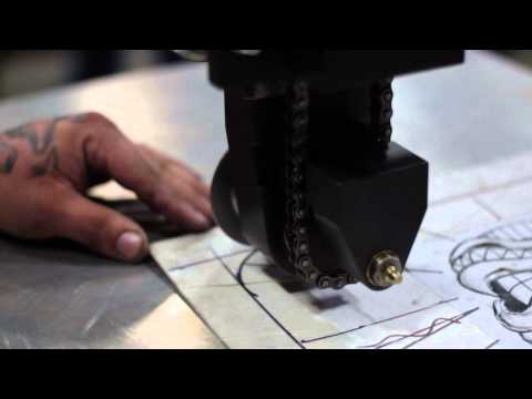 Baileigh Bead Roller Demo with Mike Wagner from Corfield Customs at the Baileigh Metal Shaping Class