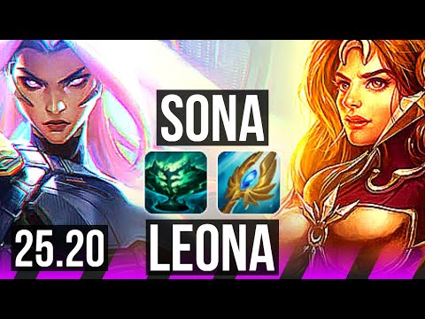 SONA & Vayne vs LEONA & Kai'Sa (SUP) | 3/2/19 | NA Grandmaster | 25.20