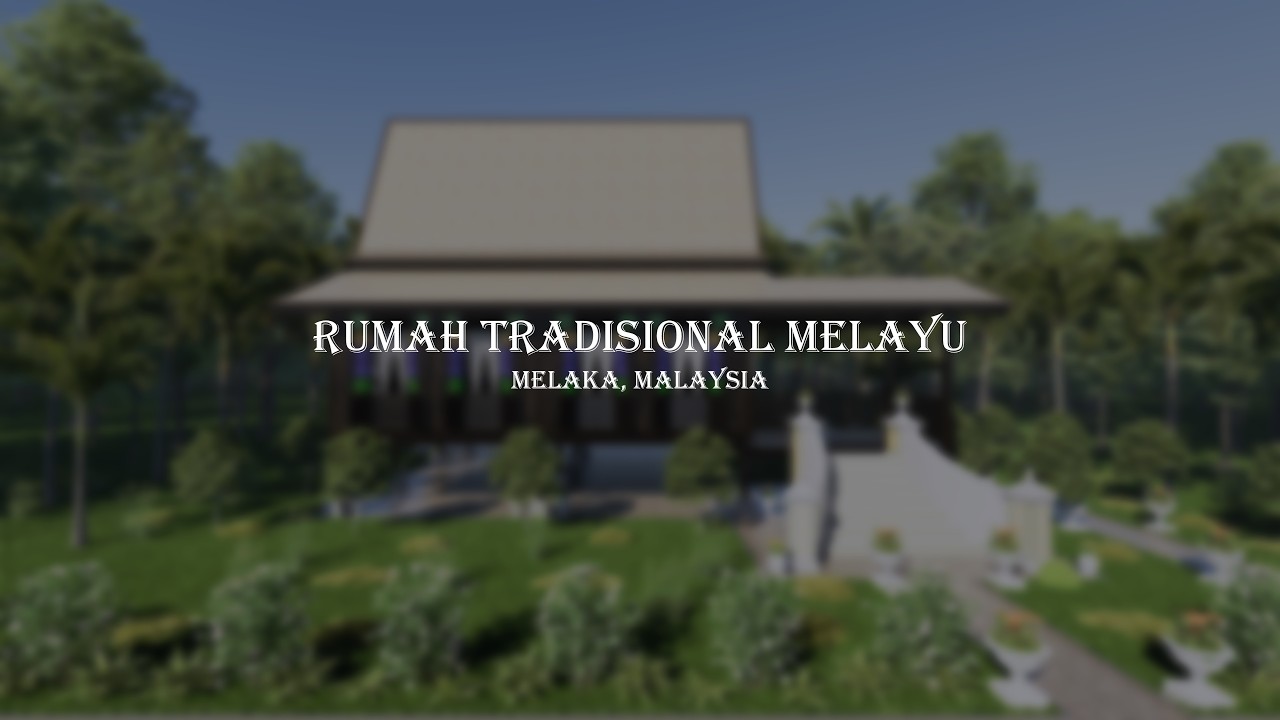 Malacca Traditional House of Malaysia 3D Model