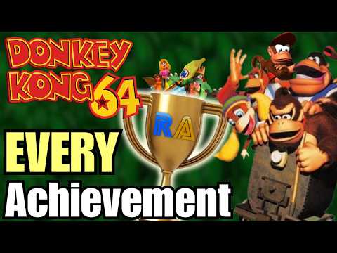 I Got EVERY ACHIEVEMENT In Donkey Kong 64! | Retro Achievements