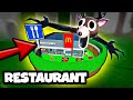 I Built THE RESTAURANT BASE In 99 Nights In The Forest Roblox