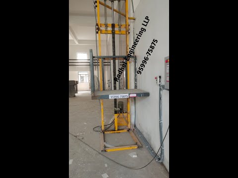 Wall Mounted Hydraulic Goods Platform Lift