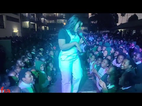 SIZE 8 POWERFUL PERFORMANCE AT GITWE GIRLS!!