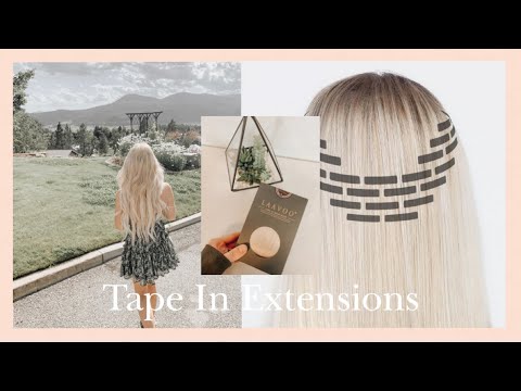 TESTING AMAZON TAPE-IN HAIR EXTENSIONS || TWO...