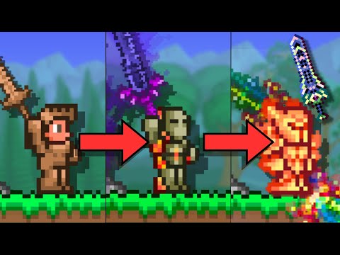 The Best Melee Weapon for Each Stage of Terraria