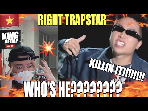 🇻🇳🇰🇷🔥Korean Hiphop Junkie react to Right - TRAPSTAR/NHÁY MẮT KHÔNG CƯỜI | KING OF RAP (VNM/ENG SUB)