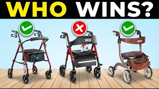 5 Best WALKERS for SENIORS with Seat 2026 | Top Foldable Rollator Walkers for Elderly