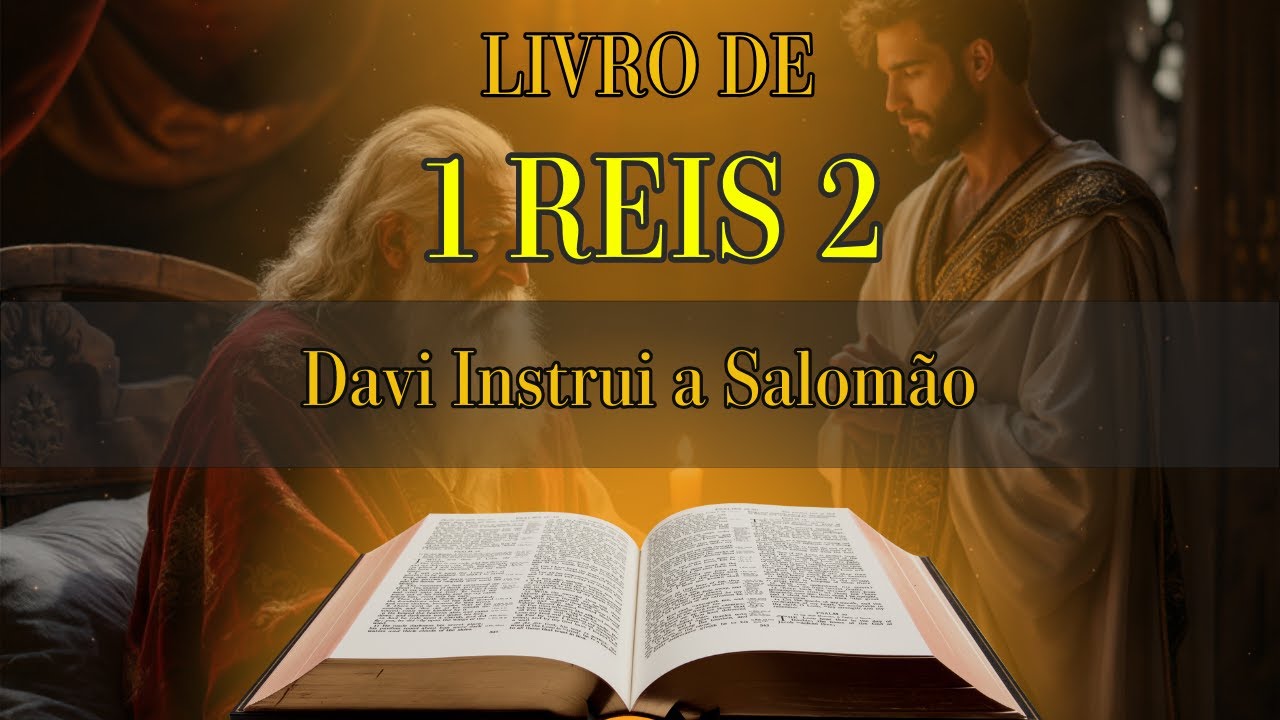 🔊  Áudio da Bíblia Sagrada: 1 Reis Capítulo 2 - Com Texto.