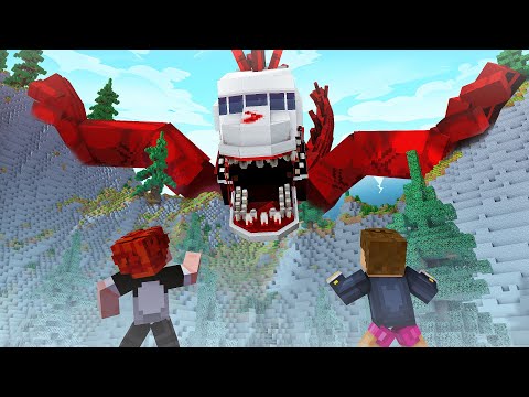 INFECTED SKY ME ATACOU NO MINECRAFT!