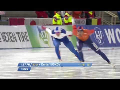 Kjeld Nuis 1500m - 1:45.94. World Cup 5 Berlin 2016/2017