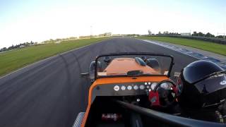 preview picture of video 'Lotus 7 replica - Autocross - Ruapuna New Zealand - May 2014'