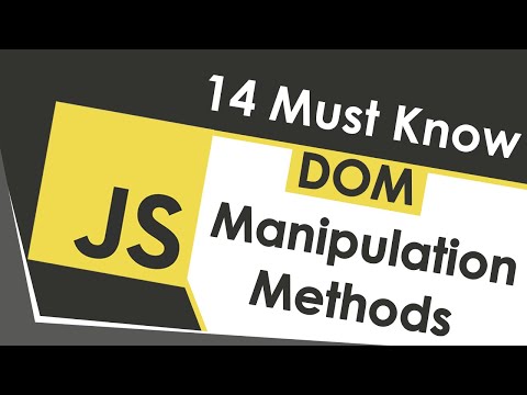 Learn DOM Manipulation In 18 Minutes