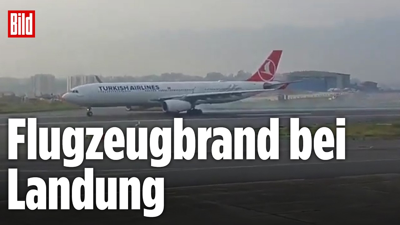 Flugdrama in Nepal: Feuer am Fahrwerk – Turkish-Airlines-Flieger evakuiert