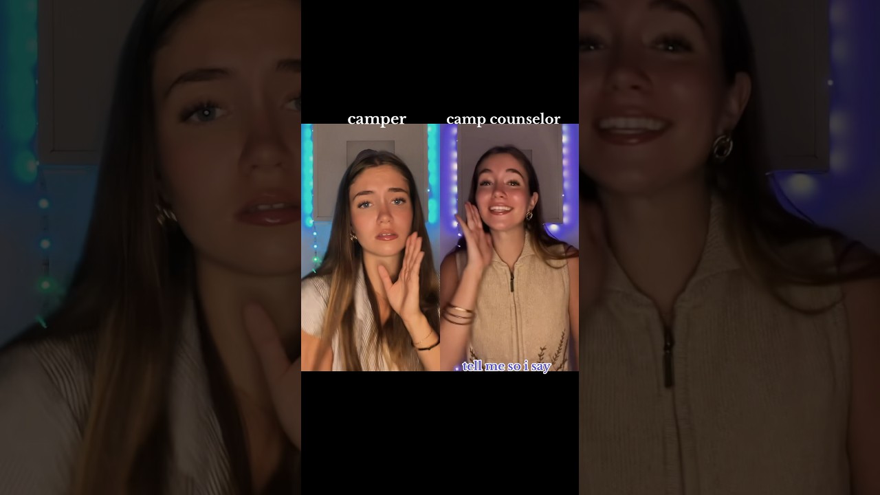 #pov a camper gets scared when night falls, so the camp counselor sings a folk tale to cheer them up