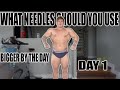 GAINING 35 POUNDS IN 12 WEEKS | BIGGER BY THE DAY EP. 1