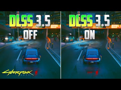 Cyberpunk 2077 DLSS 3.5 On VS Off (Ray Reconstruction)