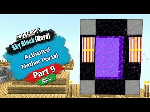EPIC Nether Portal & Enchantments in Hindi!