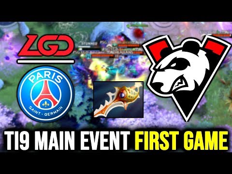 PSG.LGD vs VP - FIRST TI9 Series of Main Event - TI8 Revenge Series - FIRST Rapier on TI9 Main Event