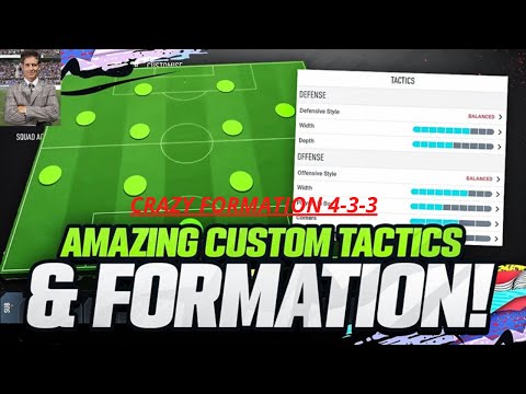 The Most Complete Formation 4-3-3 FIFA20 +CUSTOM tactics